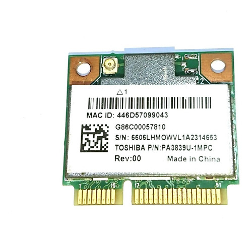 Tarjeta Wifi  Rtl8188ce 150mbps Pci-e Toshiba Acer Asus