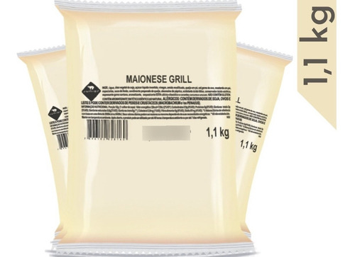 Maionese Grill Junior Food Service Pouch Deliciosa! - 1,1kg