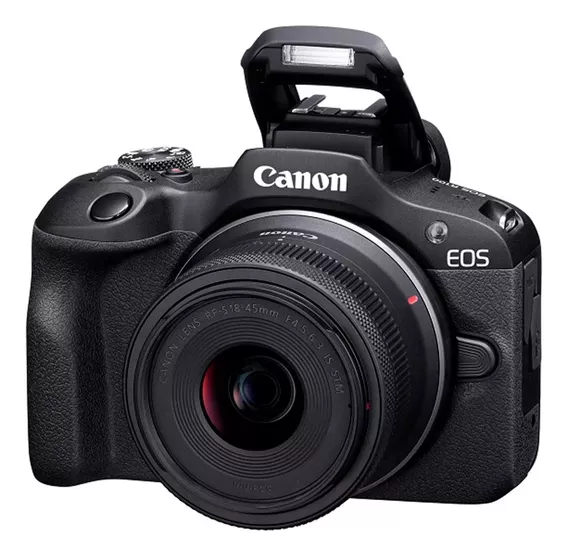 Cámara Digital Canon Eos R100 + Lente 18-45mm Fotopoint