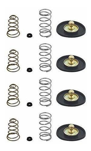 Labwork Juego De 4 Válvulas De Corte De Aire Para Carburador