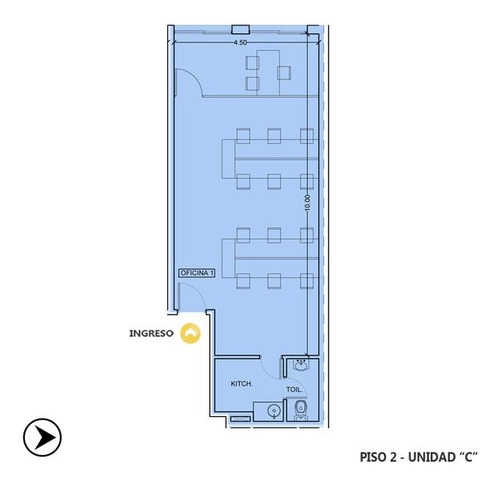 Oficina En Venta - Centro