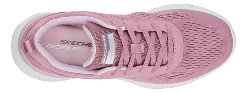 Tenis Dama Skechers Skech-air Dynamight 2.0 Rosa Deportivo Entrenamiento Running Cintas Para Mujer