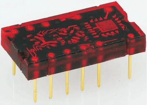 Til311 Display Led Rojo Hexadecimal Texas Instruments 100cd