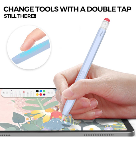 New Tablet Touch Pen Suministros De Oficina Estuche De Azul