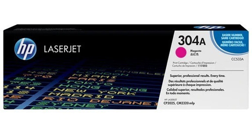 Toner Hp Magenta Hp 304a Lj Cp2025/cm2320 - Cc533a