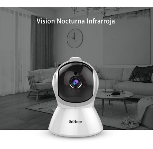 Camara Inalambrica Wifi Ip Robot Full Hd Ptz Hasta 128gb