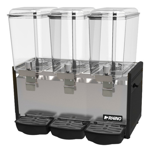 Dispensador Bebidas Frías Disbef-3t 3 Tanques De 18 Lt Rhino