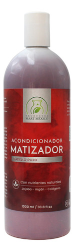  Acondicionador para Cabello Teñido Color Rojo, Baño de Color Productos Mart México (1Litro)