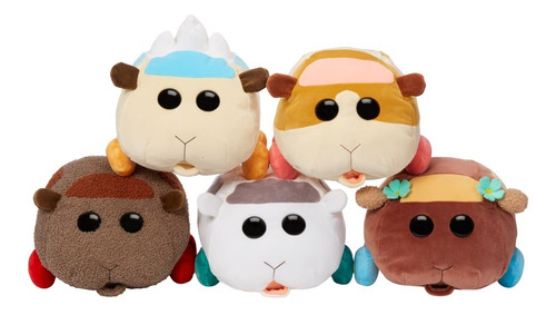Imagen 6 de 8 de Pui Pui Molcar Peluche 40cm Hamsters Adorables Grande Colecc