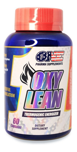 Oxy Lean One Pharma Termogênico Co Q10 Cromo B6 Importado