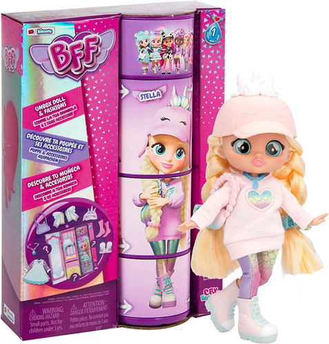 Cry Babies Chilloncitos Bff Muñeca Stella 2022