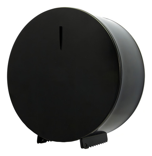 Suporte Dispenser Papel Inox Preto C/ Porta Cadeado