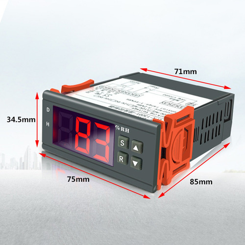 Controlador De Umidade Digital De Alta Precisão Zfx-13001