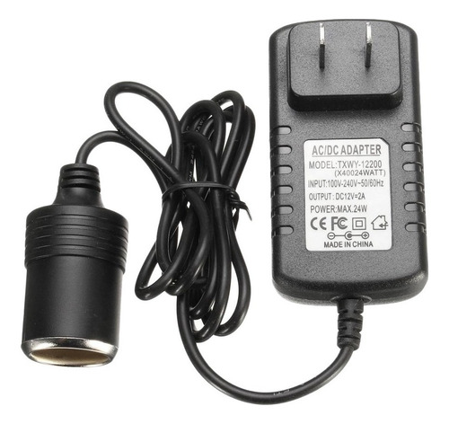 Cable Adaptador Universal 12v 2a Ac/dc Cargador Ac100v-240v