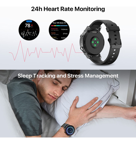 Reloj Inteligente Ticwatch E3 Wear Os De Google Ip68 A Prueb