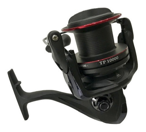 Reel Frontal The Pioneer Tp 10000 Lance 14 Rulemanes Color Negro