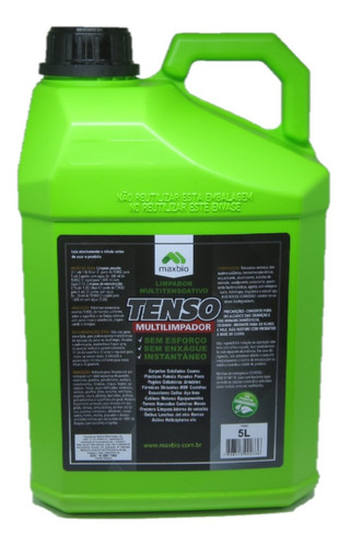 Tenso Multilimpador Multiuso 5lt - Maxbio