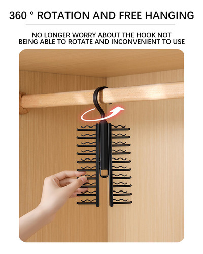 Rack De Armazenamento Multifuncional Doméstico, Porta-gravat