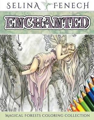 Libro Enchanted - Magical Forests Coloring Collection - S...