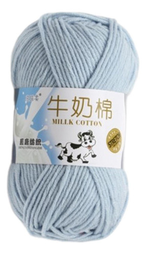 2 Ovillos De Lana Para Tejer, Hilo Para Tejer, 50g, Azul