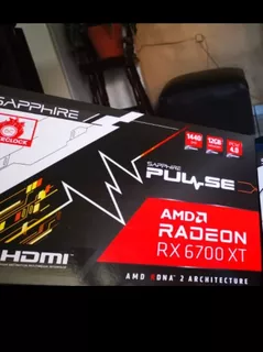 Tarjeta De Video Amd Sapphire Radeon Rx 6700 Xt 12gb