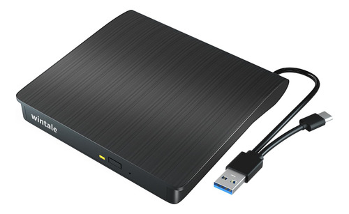 Unidad De Blu-ray Externa Wintale, Portable 3d Blu-ray,