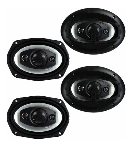 Boss Riot R94 Altavoz Audio Coaxial Vehiculo 6.0 9.0 In