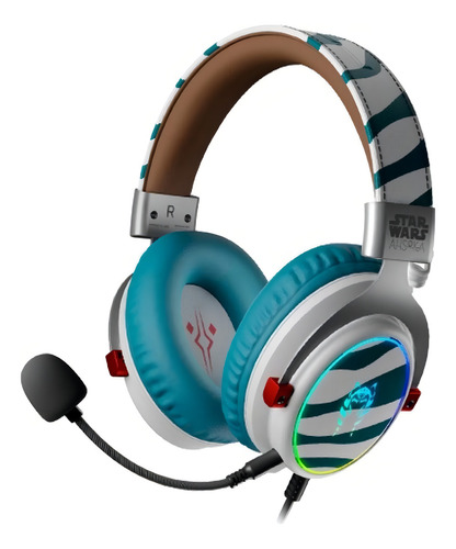 Diadema Primus Gaming Phs-s110at Alámbricos Ahsoka Color Blanco
