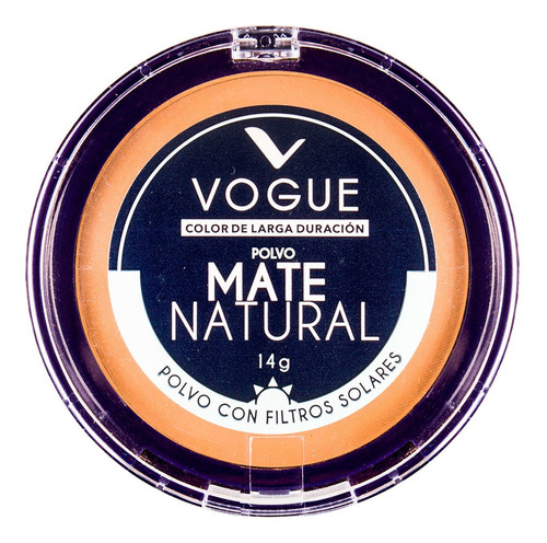 Polvo Compacto Vogue Natural Mate Moreno