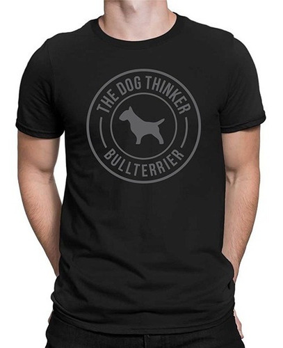 Remeras Hombre Bull Terrier Hf ® Dog Thinker Pack X 6