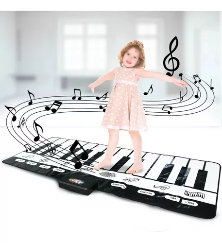 Tapete De Piano Musical Infantil Dançando Piano Teclado Tapete Música Jogo  De Piano Brinquedo Para Aprendizagem Precoce Educação Educacional :  : Brinquedos e Jogos