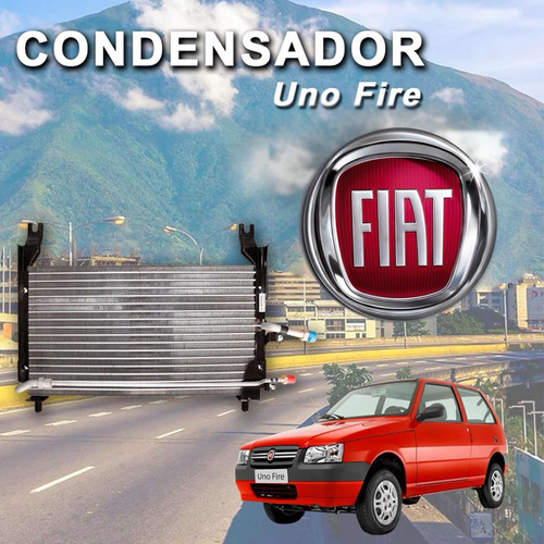 Condensador De Aire Para Fiat Uno