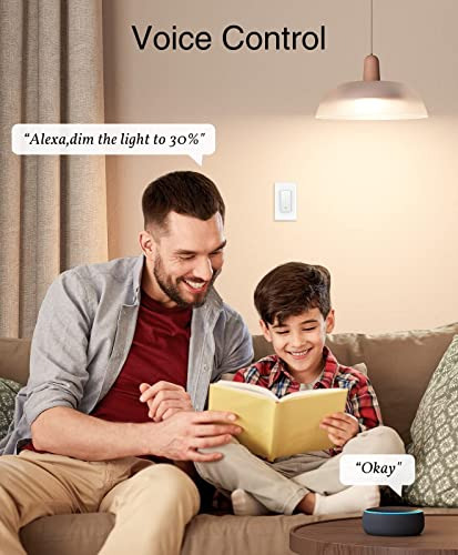 Ghome Smart Dimmer Switch Compatible Con Alexa Google Home