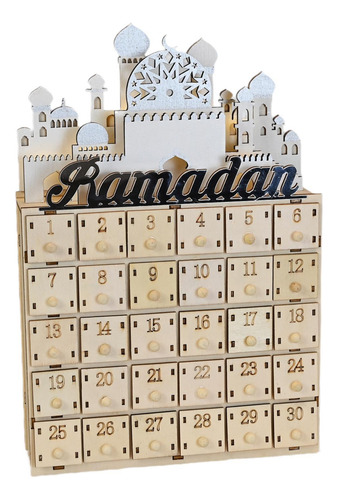 Calendario De Adviento De Ramadán Led, Decoración De Eid