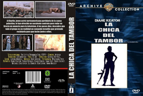 La Chica Del Tambor- Diane Keaton- John Le Carré - Dvd
