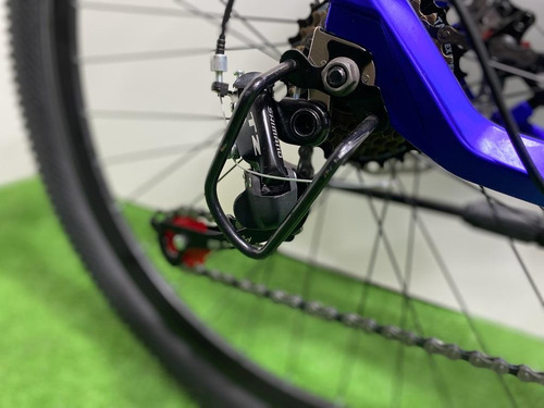 Imagen 2 de 10 de Bicicleta Aluminio Azul Mtb Aro 27,5 Pegaso Bikes