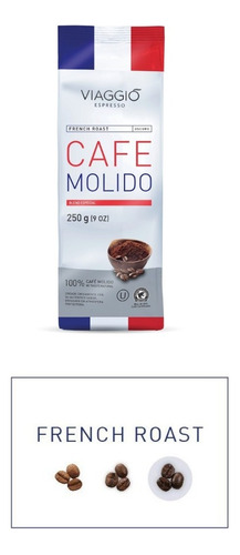 Café Molido | French Roast | 250 Grs | Viaggio Espresso 