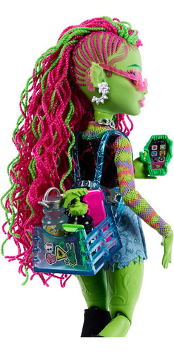 Monster High Venus Mcflytrap Con Chewlian