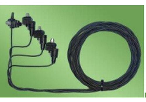 Kit De Bajada Trifásico 4x6mm / 7 Mts - Acometida Con Pipeta