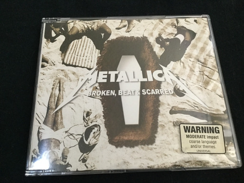 Metallica Broken Beat N Scarred Cd A