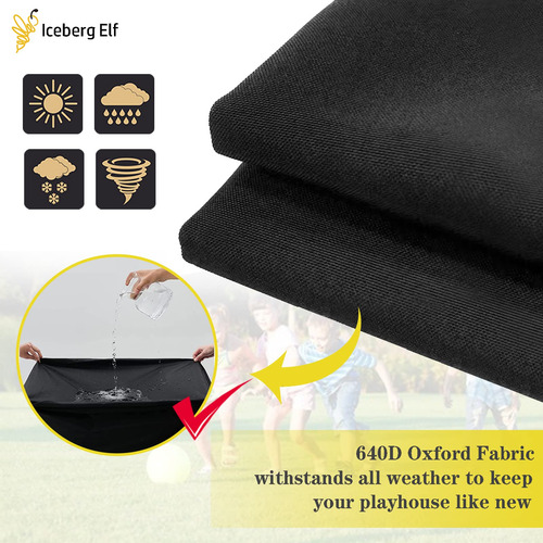 Funda Para Casa De Juego Iceberg Elf, Cubierta De Plástico