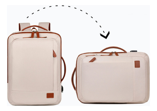 Mochila Multifuncional, Apta Para Portátil De 15,6 Pulgadas