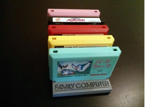 Game Holders Para Nintendo Famicom O Family 5 Cartuchos