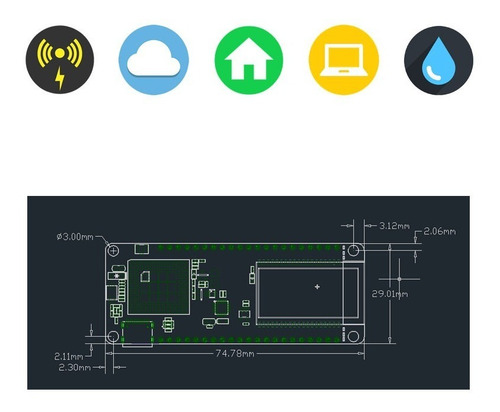 Imagen 4 de 5 de Ttgo Arduino Celular T-call V1.4 Esp32 Sim800l Gprs Gsm Iot