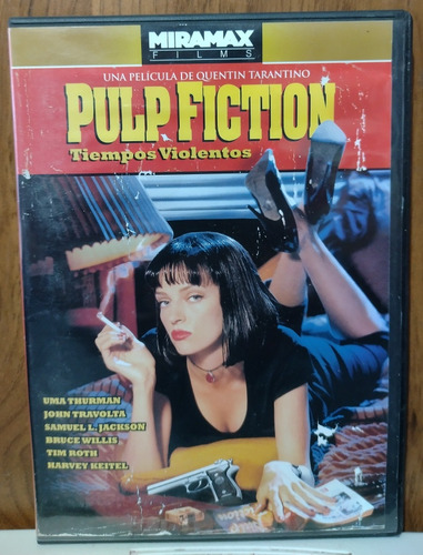 Pulp Fiction Tiempos Violentos Dvd Quentin Tarantino 