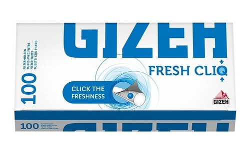 Tubo Gizeh Fresh Click 100 Unidades