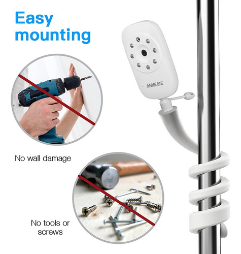 Soporte Para Monitor De Bebé, Compatible Con Anmeate Video B