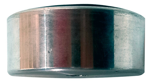 Soporte Chapeton Cristal Mesa Aluminio Redondo 3.8cm