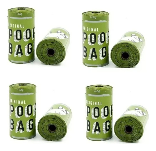 Dispensador Basura Para Mascota + 300  Bolsas Biodegradable