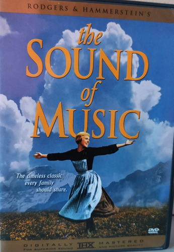 The Sound Of Music Dvd Region 1 Julie Andrews 1953 Pelicula